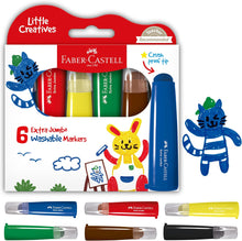 Load image into Gallery viewer, Little Creatives Extra Jumbo Ultra Washable Markers for