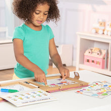 Load image into Gallery viewer, Play, Draw, Create Reusable Drawing & Magnet Kit – Princesses