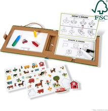 Load image into Gallery viewer, Play: Play, Draw, Create Reusable Drawing & Magnet Kit – Farm