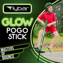 Load image into Gallery viewer, Glow Jolt Pogo Stick (Green Tie Dye)