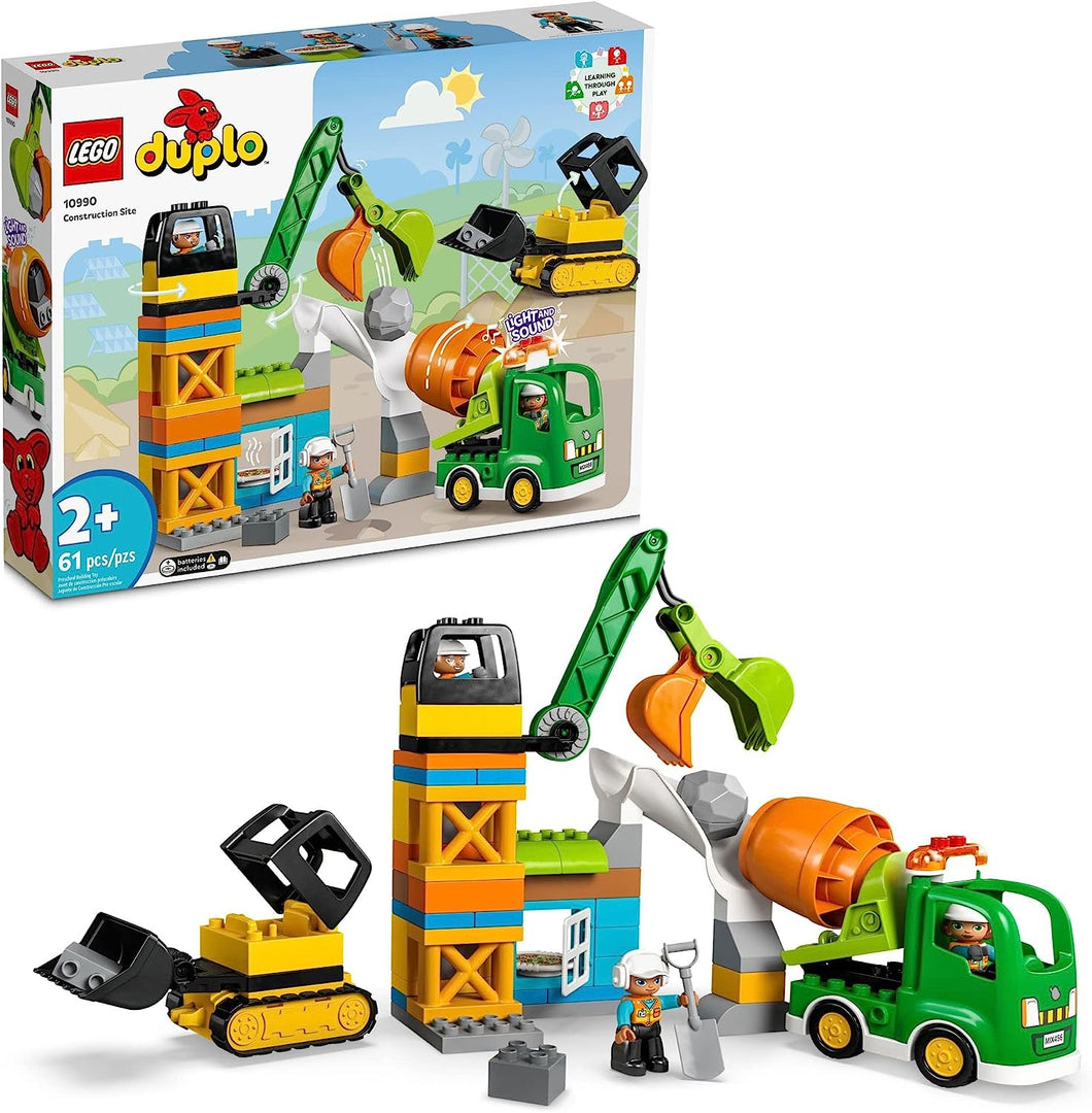 LEGO DUPLO Town Bulldozer Construction Vehicle