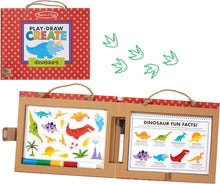 Load image into Gallery viewer, Play, Draw, Create Reusable Drawing & Magnet Kit – Dinosaurs