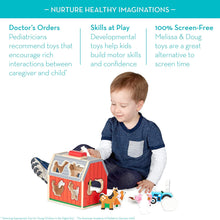 Load image into Gallery viewer, Wooden Take-Along Sorting Barn