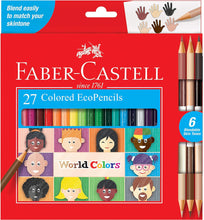 Load image into Gallery viewer, World Colors Ecopencils, 27 Count