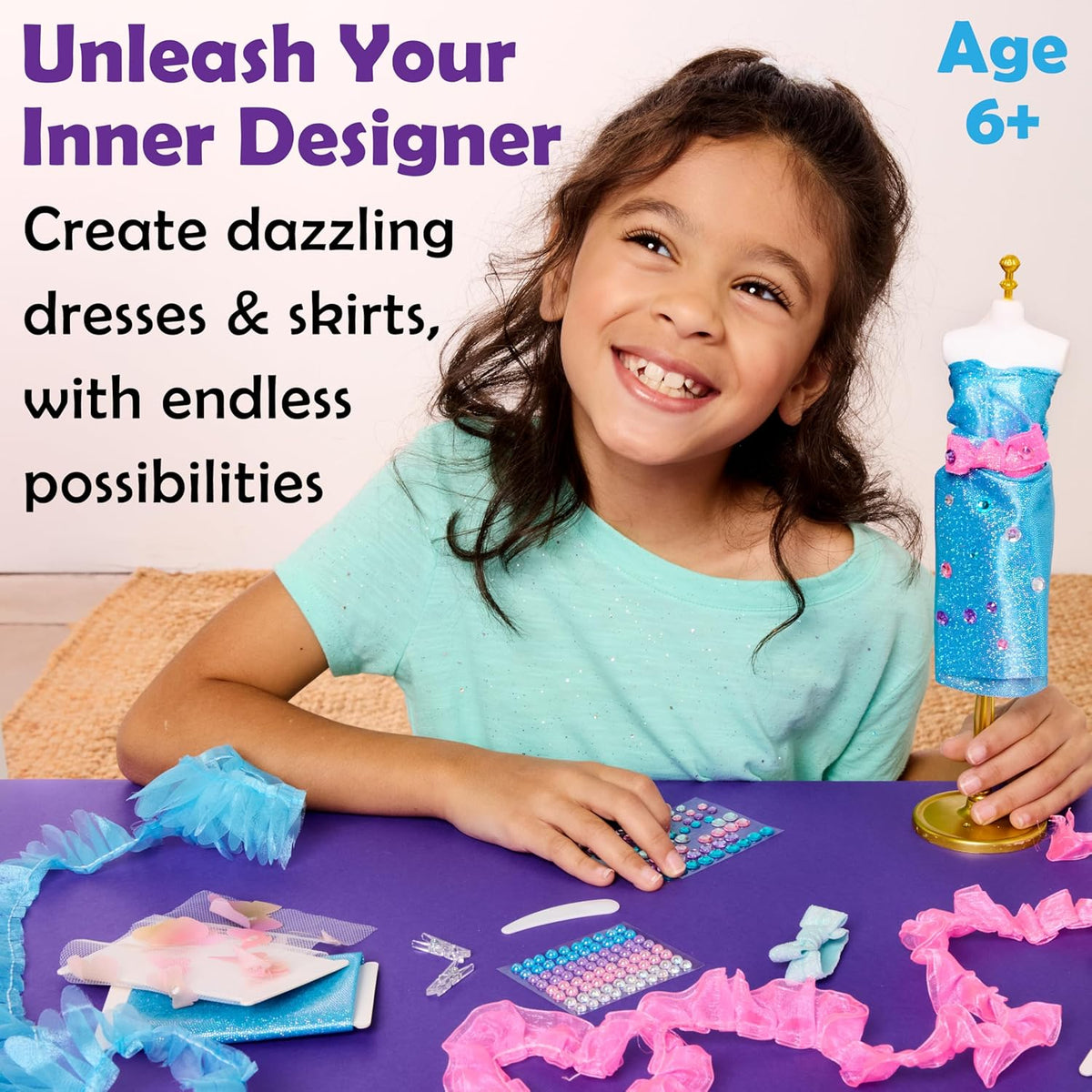 JoGenii's I Can Be a Fashion Designer DIY Kit | Best gift got young Fashionistas | Perfect Gift