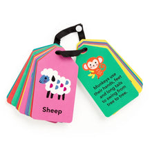 Load image into Gallery viewer, My First Animals Ring Flash Cards
