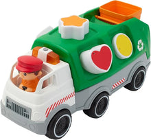 Load image into Gallery viewer, Kidoozie Shape Sorting Recycling Truck
