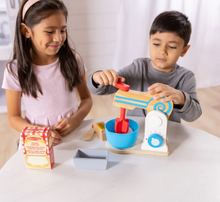 Load image into Gallery viewer, Wooden Make-a-Cake Mixer Set