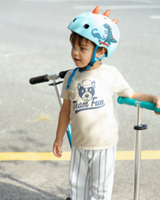 Load image into Gallery viewer, Micro Pattern Helmet (Scootersaurus) Small