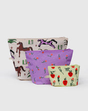Load image into Gallery viewer, Baggu Go Pouch Set - Painted Prairie