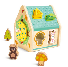 Load image into Gallery viewer, Critter House Shape Sorter