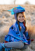 Load image into Gallery viewer, Azure The Metallic Dragon Cape