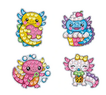 Load image into Gallery viewer, Axolotl Big Gem Diamond Painting Kit