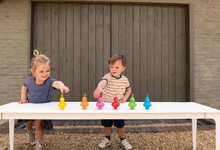 Load image into Gallery viewer, Set of 6 Fishing Ducks Rainbow