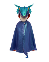Load image into Gallery viewer, Azure The Metallic Dragon Cape