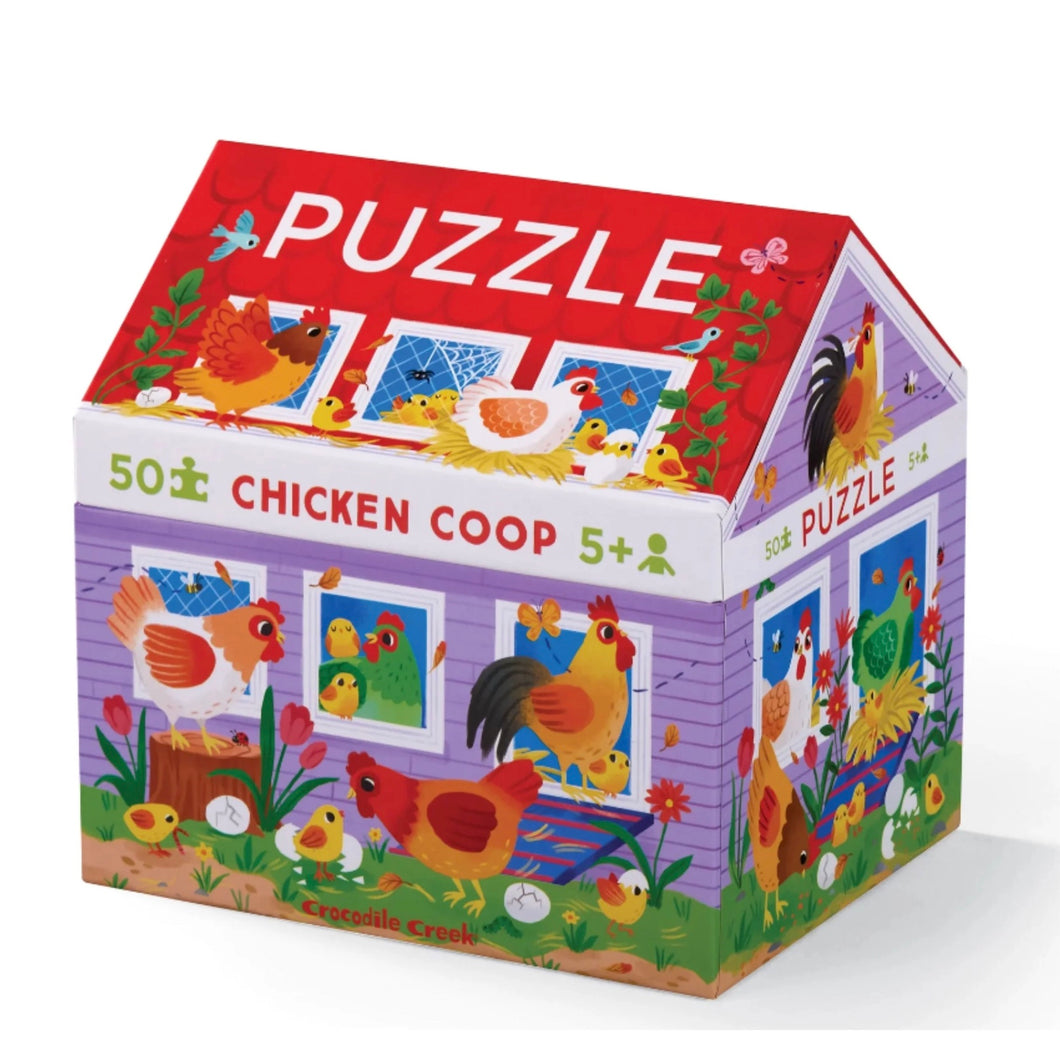 House Puzzle Chicken Coop 50pc