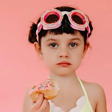 Load image into Gallery viewer, Boston Creme Pink Donuts4 U Kids' Swim Goggles
