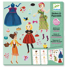 Load image into Gallery viewer, Too Fashionable Stickers And Paper Dolls