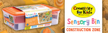 Load image into Gallery viewer, Sensory Bin: Construction Zone