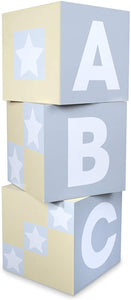 Jumbo Wooden ABC-123 Blocks