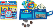 Load image into Gallery viewer, Pretend-to-Spend Toy Wallet