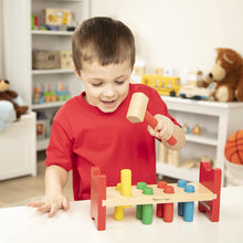 Load image into Gallery viewer, Deluxe Wooden Pound-A-Peg