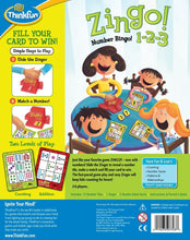 Load image into Gallery viewer, Zingo 1-2-3 Number Bingo