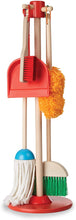 Load image into Gallery viewer, Dust! Sweep! Mop! 6-Piece Pretend Play Set