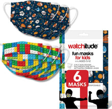 Load image into Gallery viewer, Kids Disposable Safety Masks - 6-Pack