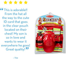 Load image into Gallery viewer, Fire Chief Role Play Costume Set