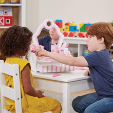 Load image into Gallery viewer, Wooden Table & Chairs 3-Piece Set