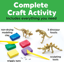 Load image into Gallery viewer, Create with Clay Dinosaurs