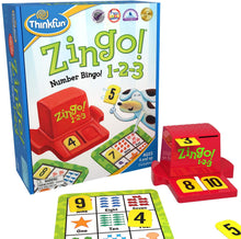 Load image into Gallery viewer, Zingo 1-2-3 Number Bingo