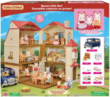 Load image into Gallery viewer, Bonus Calico Critters Red Roof Grand Mansion Gift Set