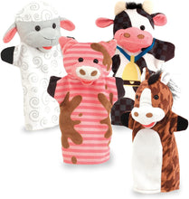 Load image into Gallery viewer, Farm Friends Hand Puppets