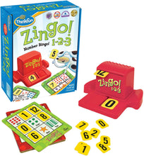 Load image into Gallery viewer, Zingo 1-2-3 Number Bingo