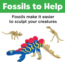 Load image into Gallery viewer, Create with Clay Dinosaurs