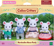 Load image into Gallery viewer, Calico Critters Marshmallow Mouse Family
