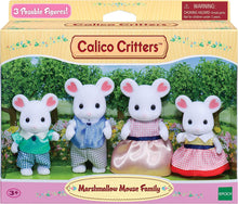 Load image into Gallery viewer, Calico Critters Marshmallow Mouse Family