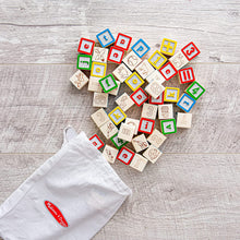 Load image into Gallery viewer, Deluxe ABC/123 Blocks Set With Storage Pouch