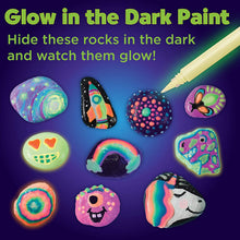 Load image into Gallery viewer, Glow In The Dark Rock Painting Kit