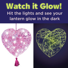 Load image into Gallery viewer, String Art Heart Light