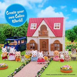 Calico Critters Marshmallow Mouse Family