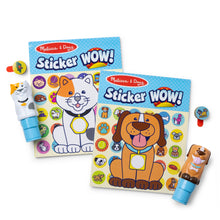 Load image into Gallery viewer, Sticker WOW! Activity Pad &amp; Sticker Stamper Value Pack - Pets
