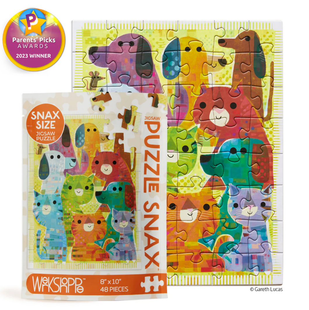 Tats And Dods 48 Piece Kids Puzzle Snax