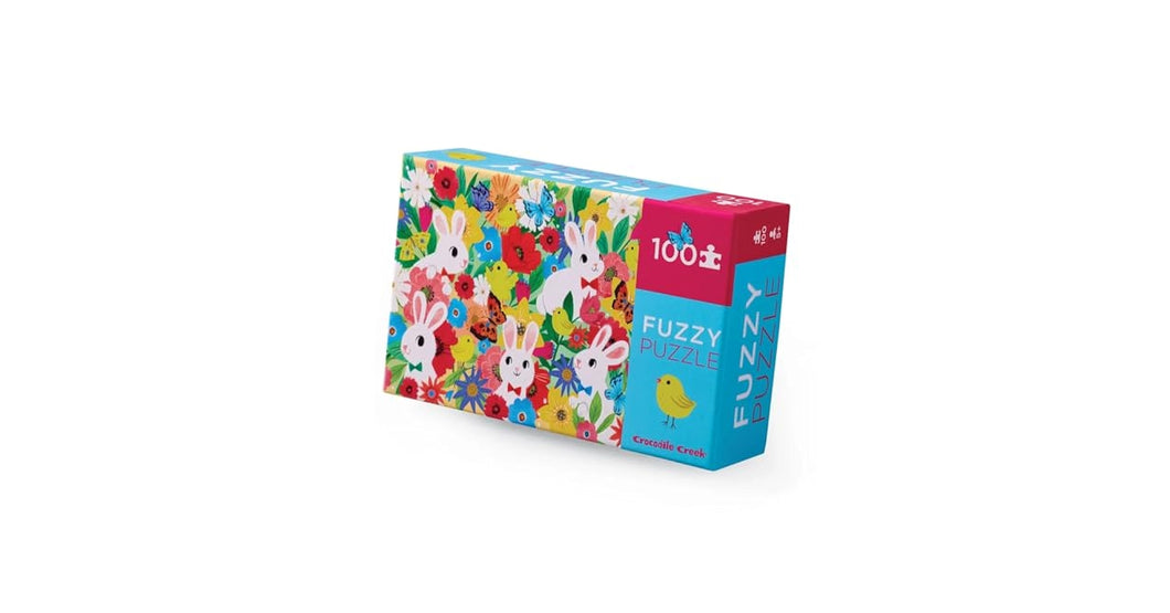 100-Piece Fuzzy Puzzle - Bunny