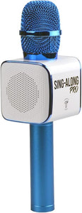 Sing-Along PRO Bluetooth Microphone Blue