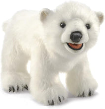 Load image into Gallery viewer, Polar Bear Cub Hand Puppet
