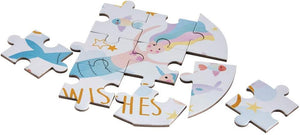 Butterfly Shaped Unicorn 80 Piece Jigsaw Puzzle