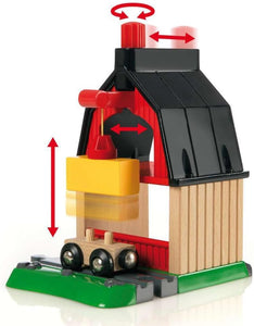 BRIO Farm Railway Playset